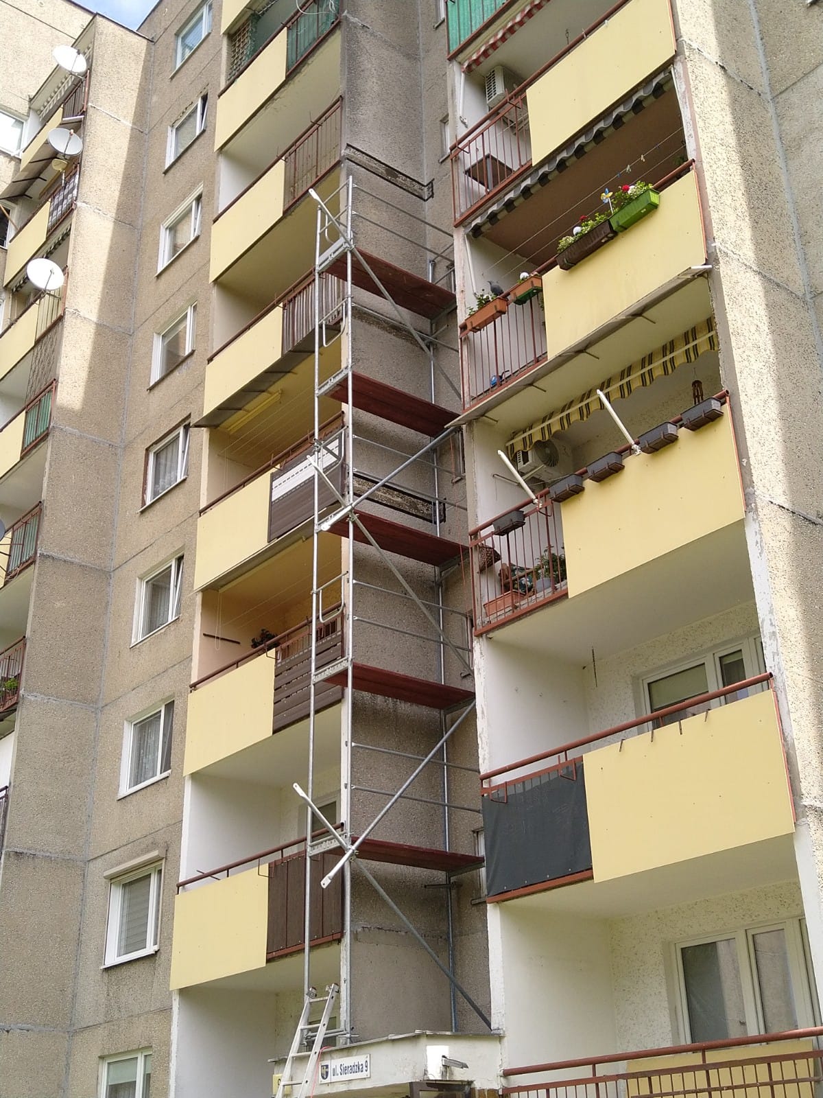 Naprawa fugi dylatacji